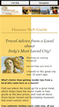 Mobile Screenshot of florencewebguide.com